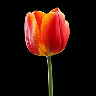 Photograph of a tulip